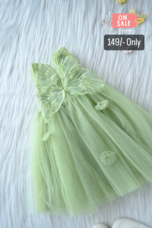 Green Color Skirt For Kids On Sale