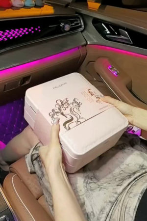 Mirror 3 Color Settings Makeup Bag & Portable Cosmetic Case