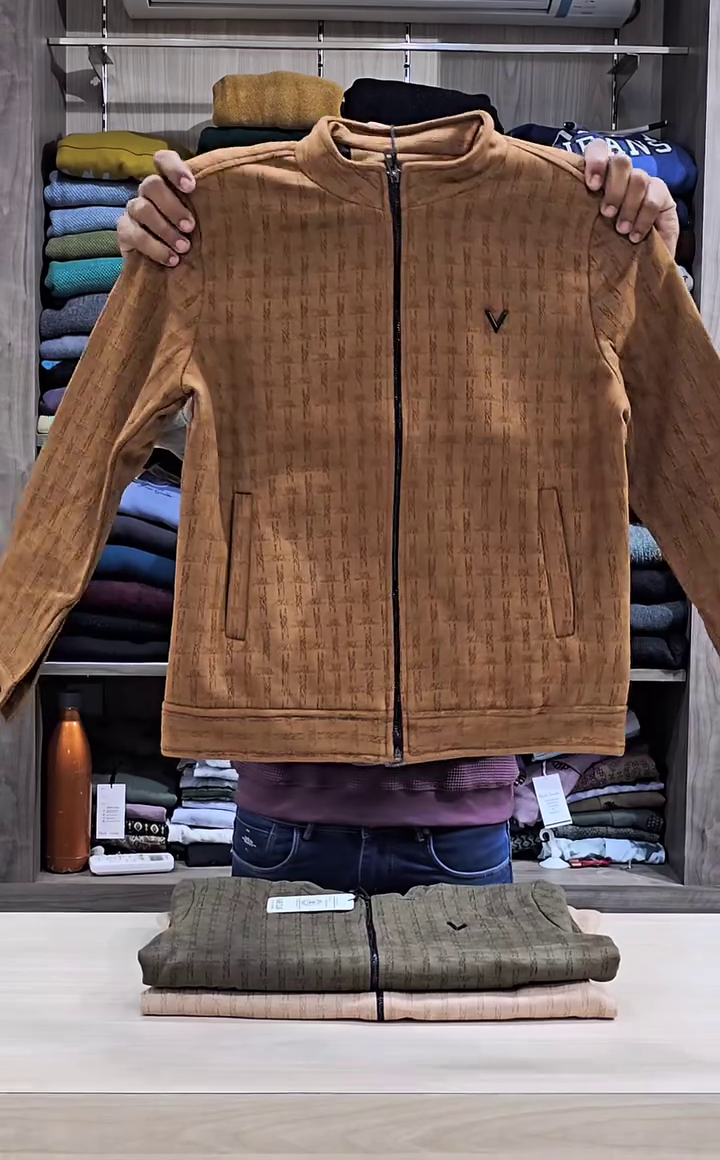 Micro Checks Tailored Jacket - Image 4