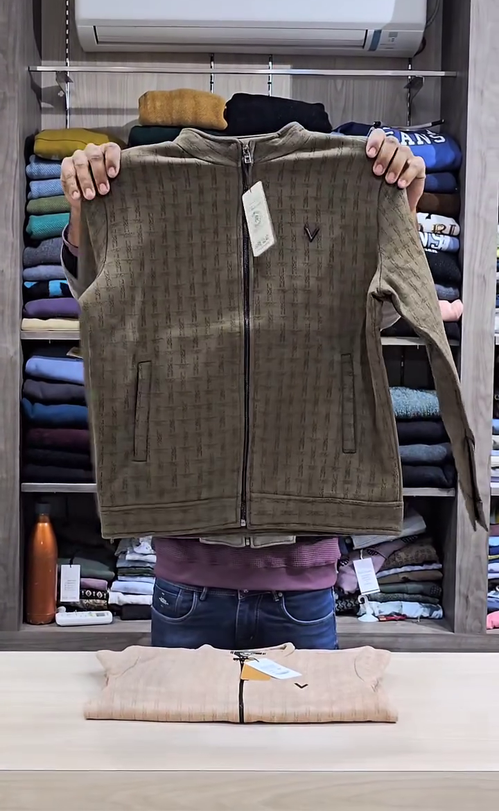 Micro Checks Tailored Jacket - Image 3