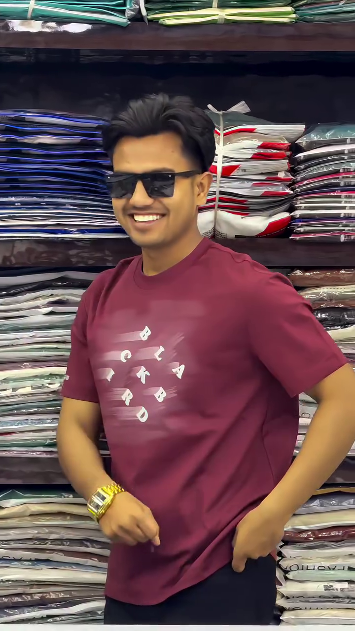Men Printed Relaxed Fit Crew-Neck T-Shirt - Image 5