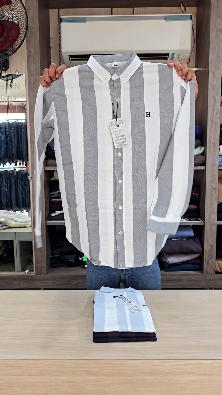 Comfortable Breathable Men’s Premium Cotton Shirt - Image 3