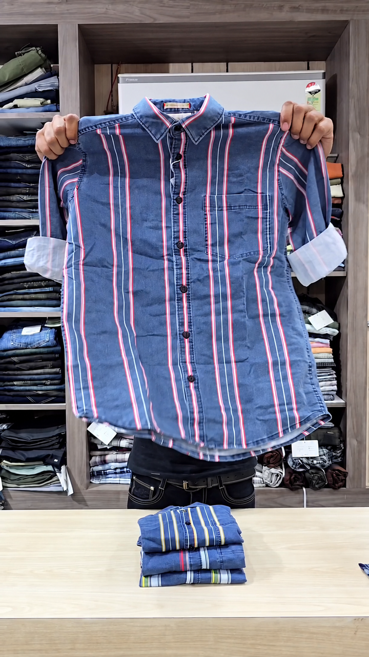 Lightweight Summer Special Men’s Premium Stripe Shirt